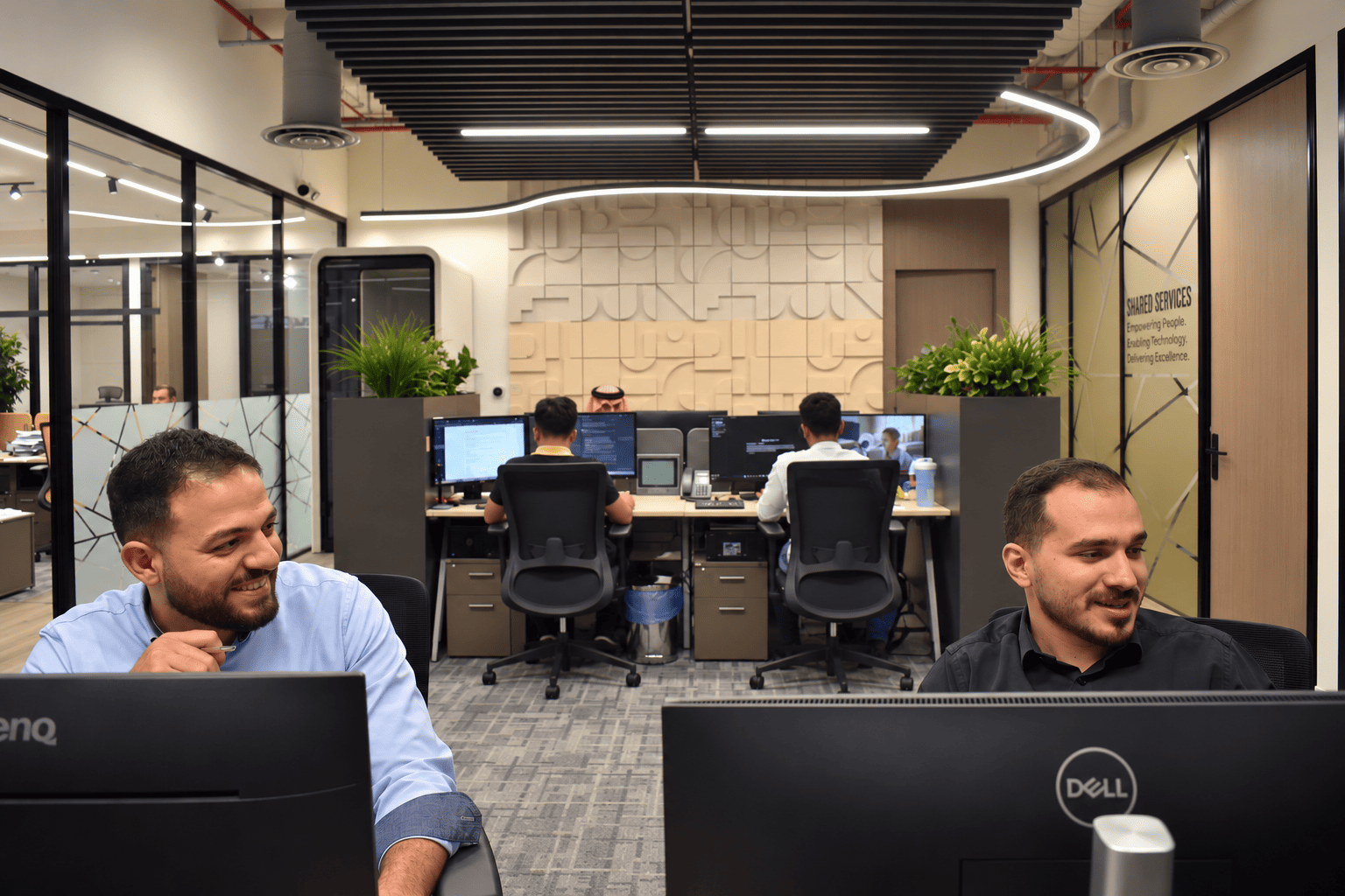 Polished Modern Open-Plan Office